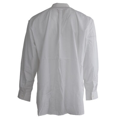 Dutch Army White BDU Shirt | Long-Sleeve w/Pockets Used, , large
